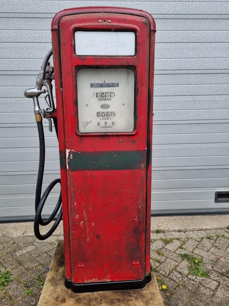 Benzine pomp, Ophalen, Gebruikt