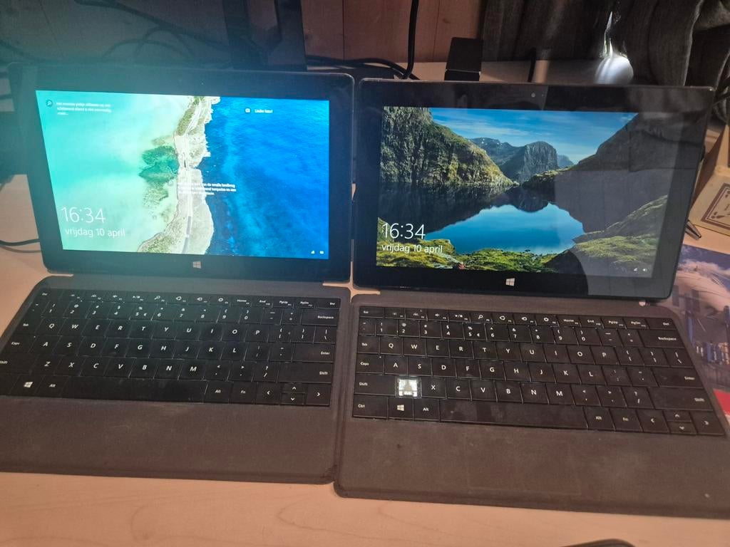 2x Microsoft Surface Pro 2 (2013) - 4GB RAM, 128GB SSD, Computers en Software, Windows Tablets, Gebruikt, Wi-Fi, 10 inch, 128 GB