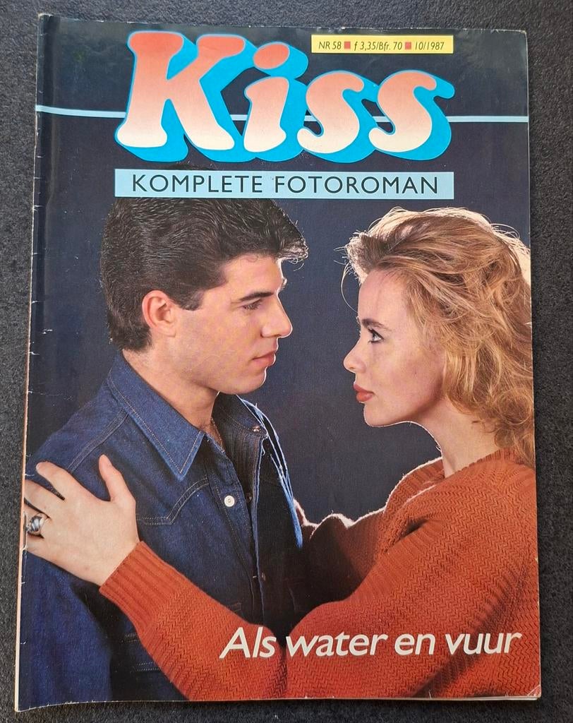 Kiss Complete fotoroman nr 58 (10-1987), Ophalen of Verzenden, Gelezen