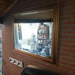 Grappige spiegel met "gouden" lijst, Ophalen, Rechthoekig, Minder dan 100 cm