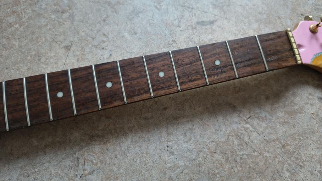 Stratocaster hals loaded Fender logo, Ophalen of Verzenden, Zo goed als nieuw, Solid body, Fender