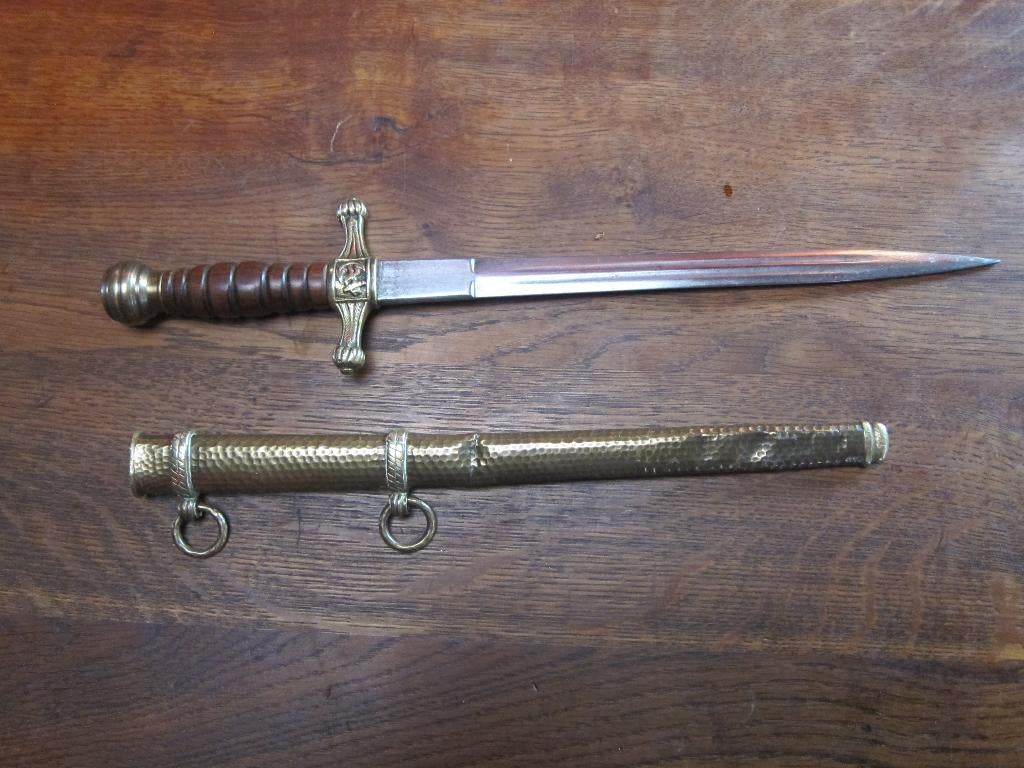 Duitse ponjaard, dolk geen sabel, Ophalen of Verzenden, Duitsland, Mes of Dolk