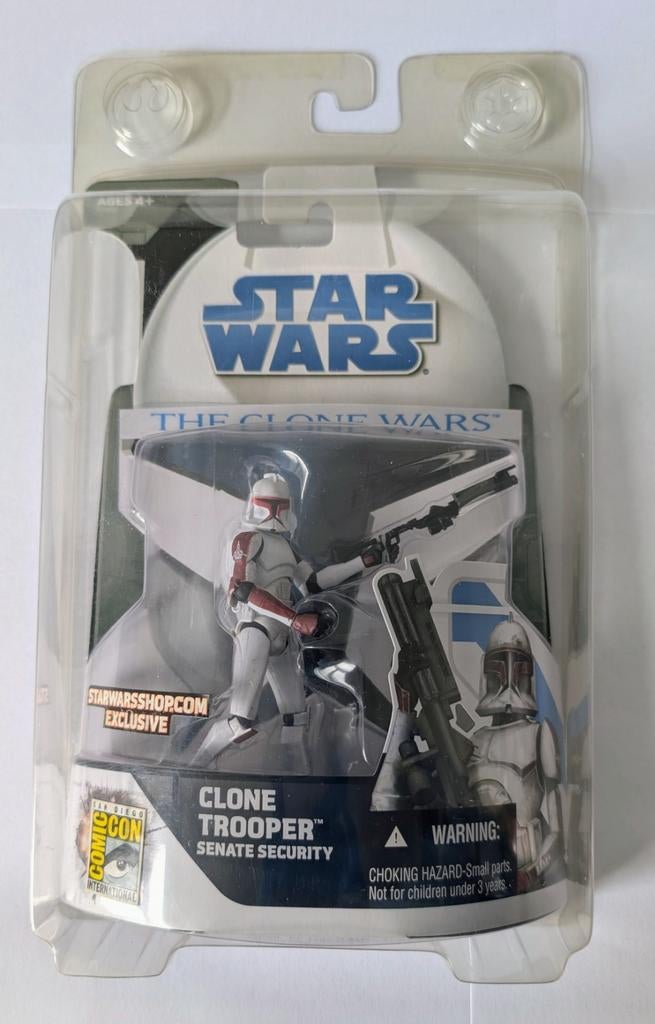Star Wars TCW Clone Trooper (Senate Security) exclusive, Verzenden