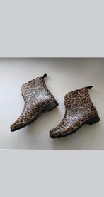 Nieuw:Fancy Regenlaarzen Luipaard print.Bruin-zwart.Mt 38/39, Kleding | Dames, Schoenen, Ophalen, Bruin, Nieuw, Regenlaarzen