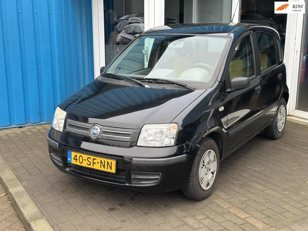 Fiat Panda 1.2 Dynamic, Auto's, Fiat, Voorwielaandrijving, Gebruikt, Zwart, Origineel Nederlands
