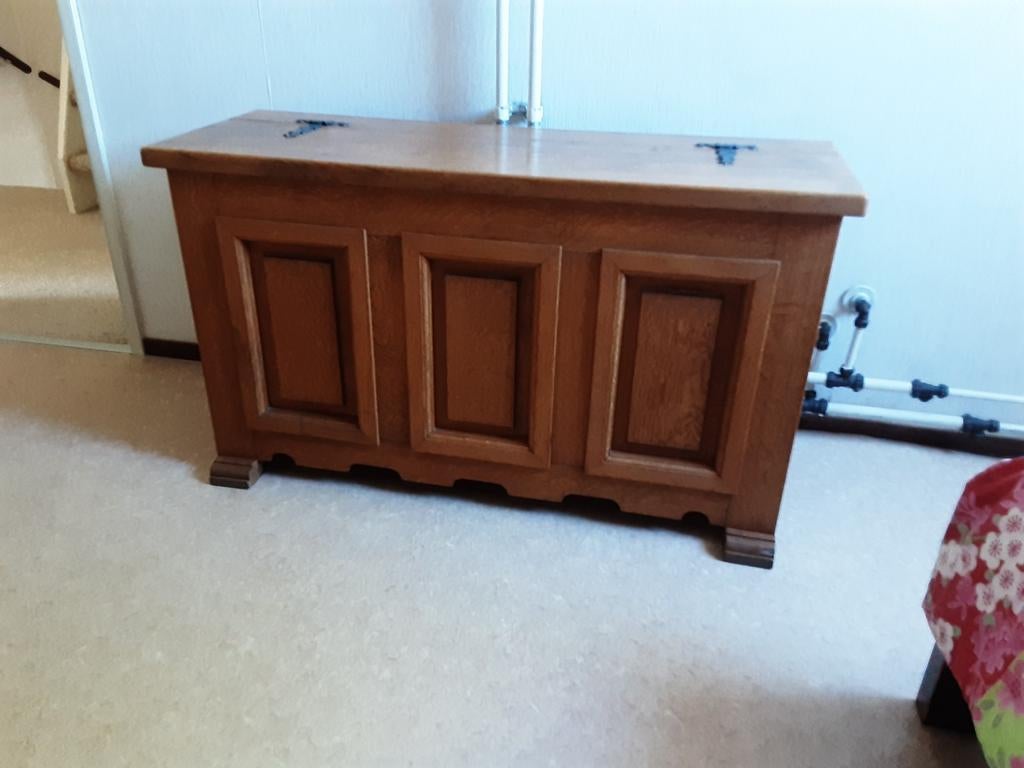 Dekenkist/Opbergkist, Gebruikt, 50 tot 100 cm, 50 tot 75 cm, Ophalen of Verzenden