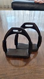 Flexx Steigbeugels  zwart 12 cm, Ophalen, Gebruikt, Dressuur