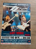 ZZ Top + Gary Moore Concert Poster - Vorst Nationaal, Verzamelen, Ophalen of Verzenden, Zo goed als nieuw, Muziek