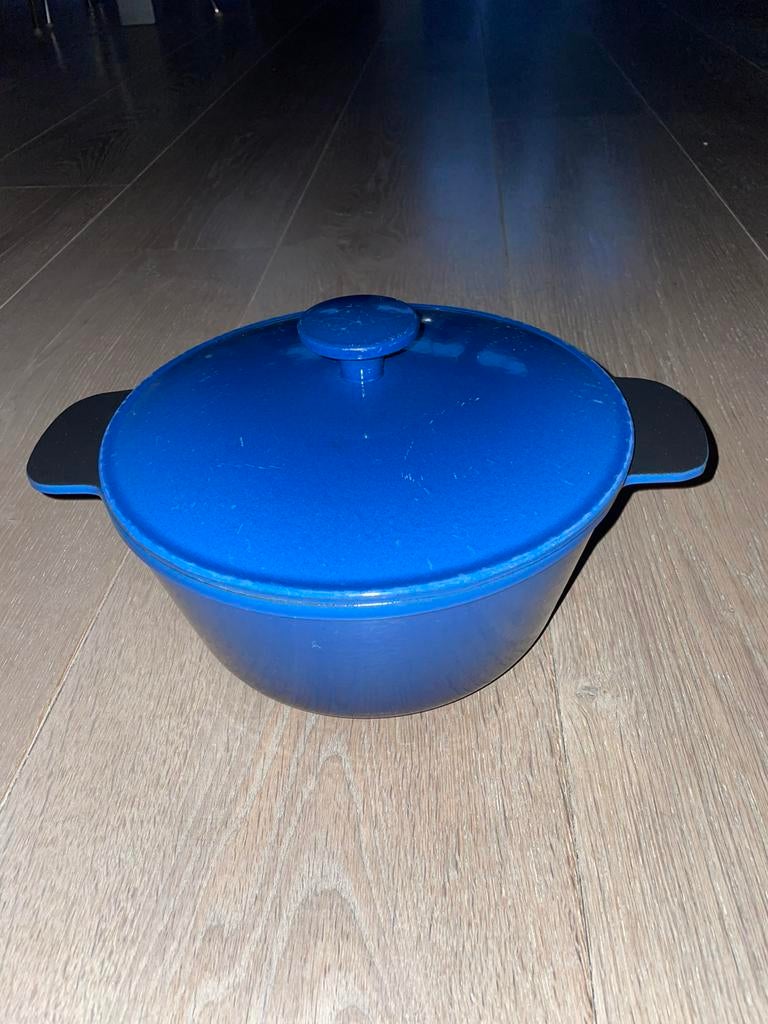 Braadpan / Gietijzeren pan / Cast Iron Made in France 20538, Ophalen, Zo goed als nieuw, Gietijzer, Koekenpan of Braadpan