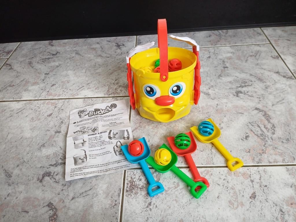 mr. bucket spel eddy emmer jumbo mister eddie peuter kleuter, Ophalen of Verzenden, Gebruikt, Met geluid