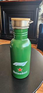 F1 collectors item groene heineken thermosfles zero alcohol, Ophalen of Verzenden