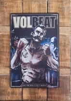 Volbeat seal the deal reclamebord van metaal wandbord deco, Info@deconoord.nl, Deco Noord, Nieuw, Ophalen of Verzenden