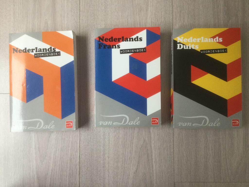 3 van Dale woordenboeken NL , NL-Fr , NL- D ., Boeken, Woordenboeken, Ophalen, Van Dale, Zo goed als nieuw, Overige talen