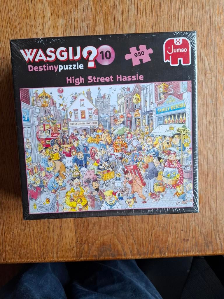 Wasgij Destiny 10 - High Street Hassle Puzzel, Ophalen, 500 t/m 1500 stukjes, Zo goed als nieuw, Legpuzzel