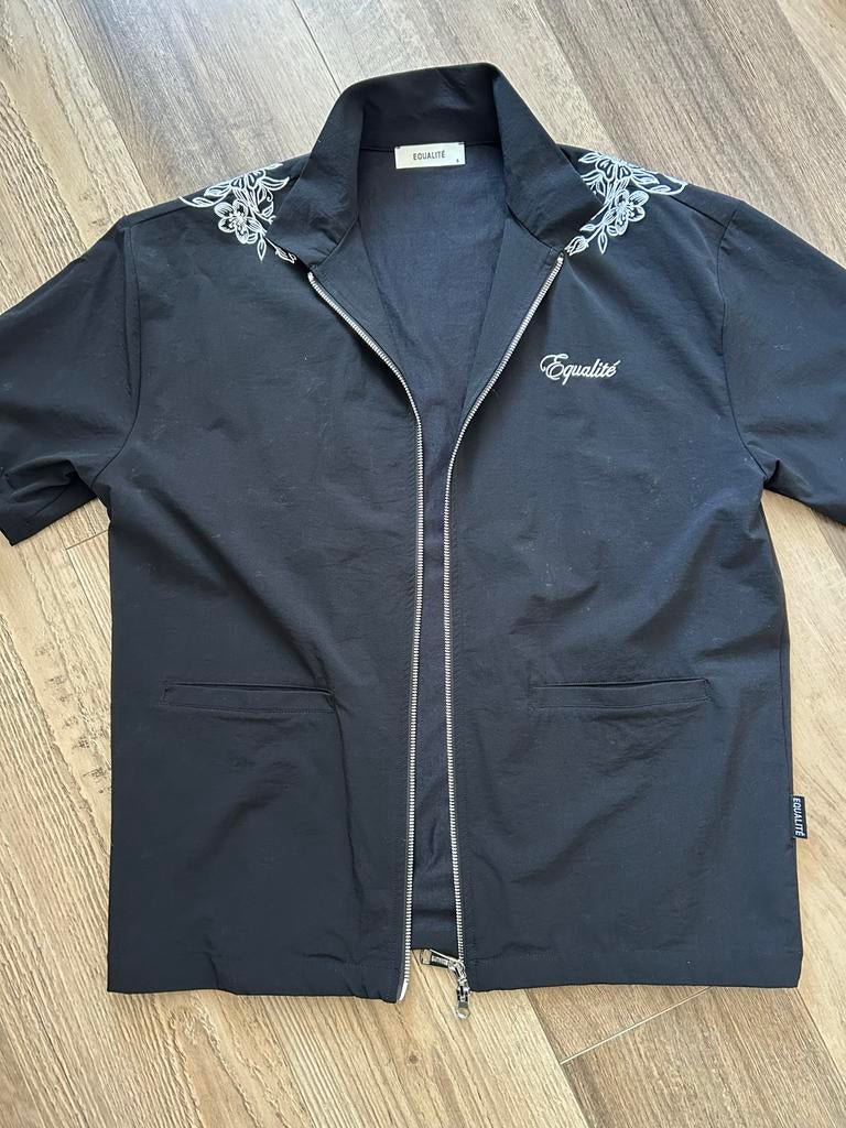 Equalite Eli Shirt Zwart - Nieuw, ongedragen, Kleding | Heren, Ophalen of Verzenden, Nieuw, Maat 46 (S) of kleiner, Zwart