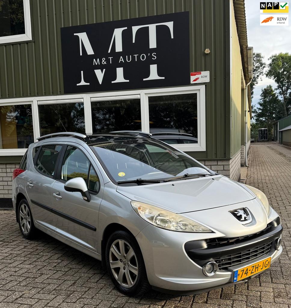 Peugeot 207 SW 1.6 VTi XS NAP AIRCO CRUISE TREKHAAK, Voorwielaandrijving, Gebruikt, 4 cilinders, Handgeschakeld