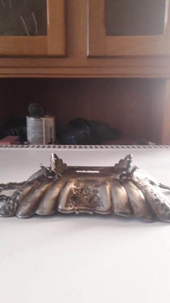 zilver schaal, Ophalen of Verzenden