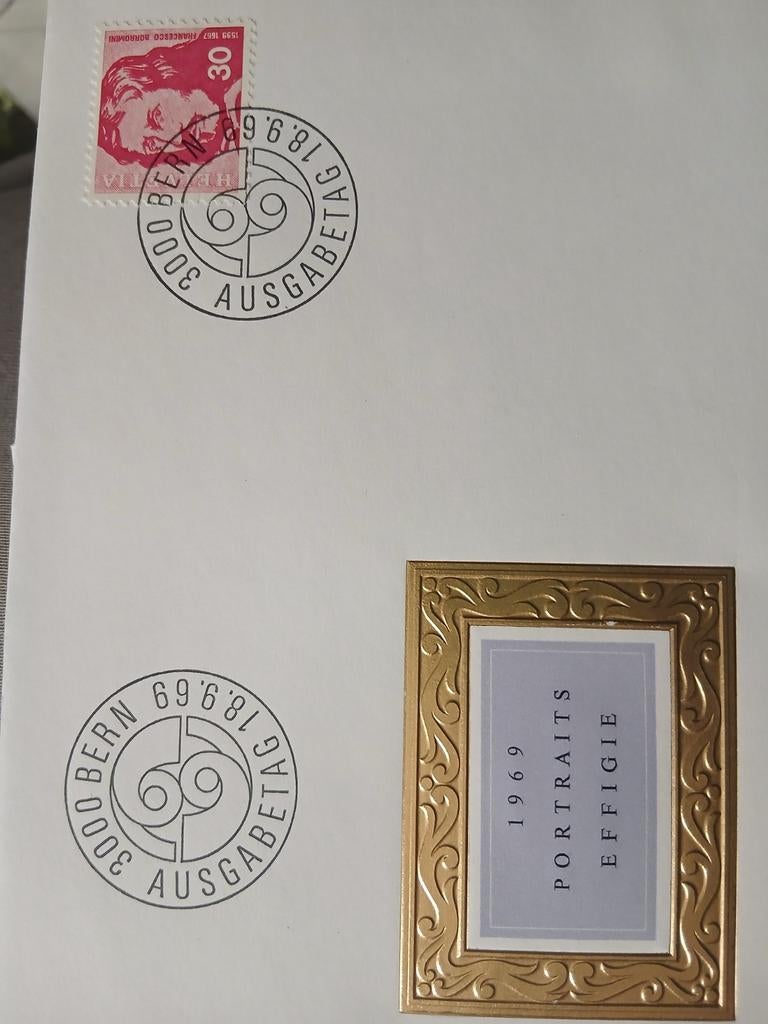 Zwitserse Eerste Dag Enveloppen (FDC) - Jaren '60, Postzegels en Munten, Postzegels | Nederland, Ophalen of Verzenden, Na 1940