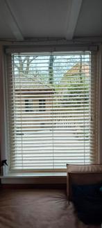 Luxaflex jaloezie - Hout - Wit, Ophalen, Gebruikt, 100 tot 150 cm, Wit