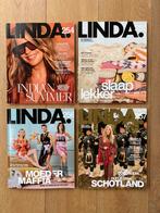 4 x glossy tijdschrift Linda nrs. 254 t/m 257, Ophalen, Zo goed als nieuw, Damesbladen