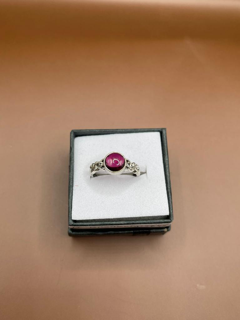 Granaat ring maat 12, Nieuw, Ophalen of Verzenden, Kleiner dan 17, X