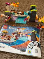 Lego Disney Frozen II 41165 Anna's Kano Expeditie, Ophalen of Verzenden, Zo goed als nieuw, Complete set, Lego