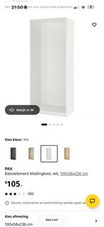 2x pax basis element zelf demonteren, Ophalen, Zo goed als nieuw, 50 tot 75 cm, 200 cm of meer