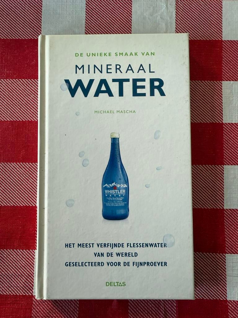 De Unieke Smaak van Mineraalwater - Michael Mascha, Ophalen of Verzenden, Nieuw