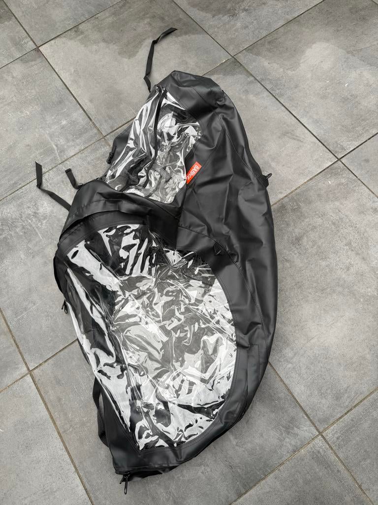 Babboe regenhoes voor bakfiets city - Bescherming tegen weer, Ophalen of Verzenden, Zo goed als nieuw