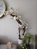 Kunstbloesemboom met witte bloemen, Ophalen of Verzenden, Binnen