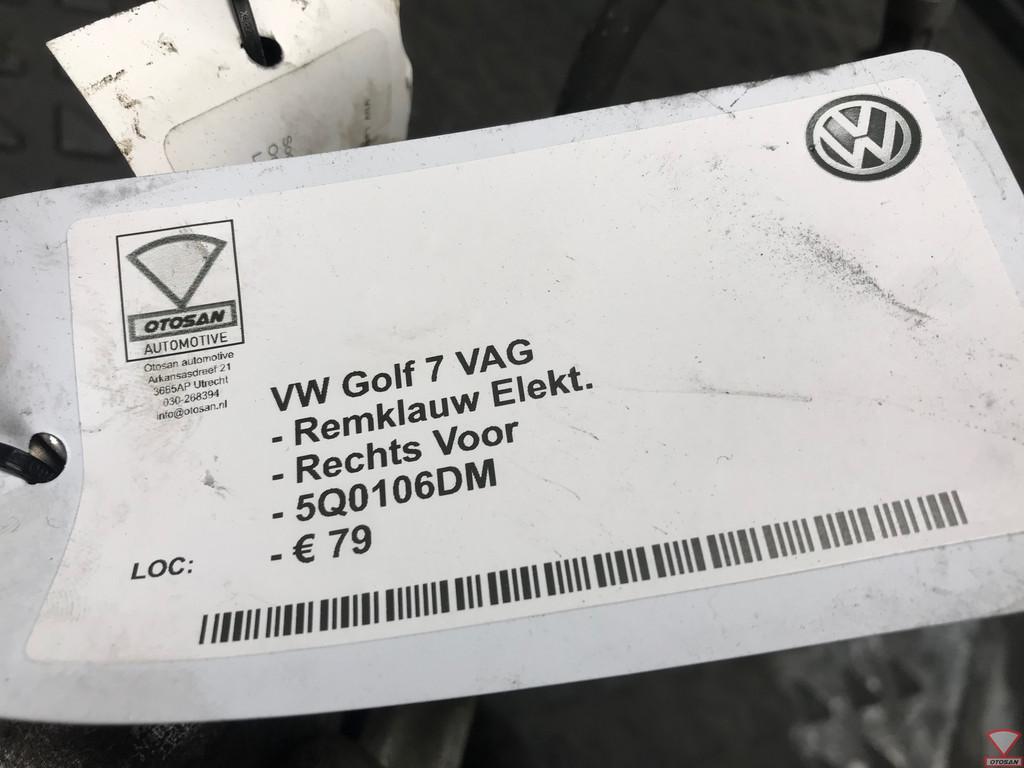 vw golf 7 vag remklauw rechts voor 5q0106dm, Gebruikt, Volkswagen, Volkswagen AG, Berliner Ring 2
38440  Wolfsburg, DE
