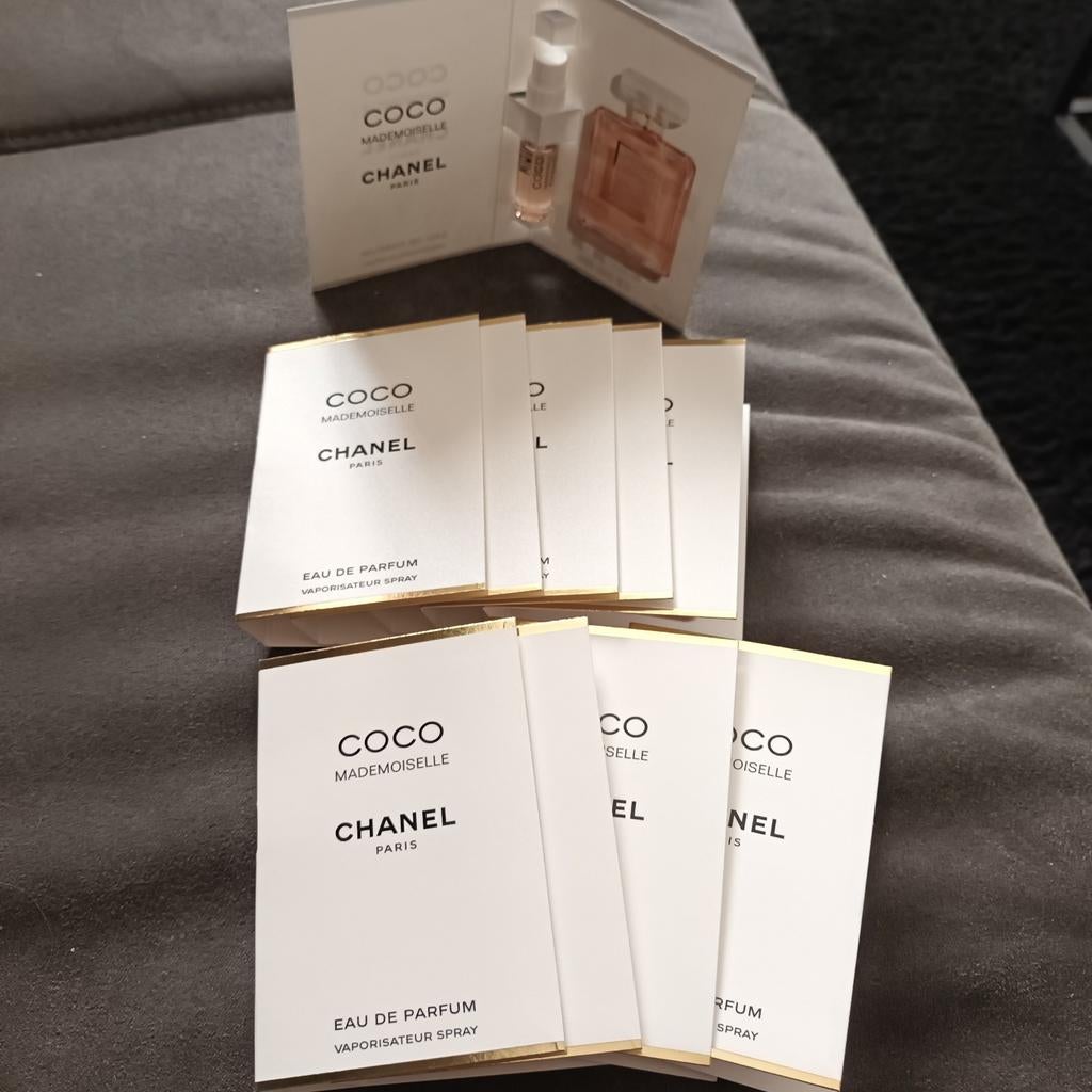 CHANEL coco mademoiselle parfum proefjes..10 stuks..nieuw, Ophalen of Verzenden, Nieuw