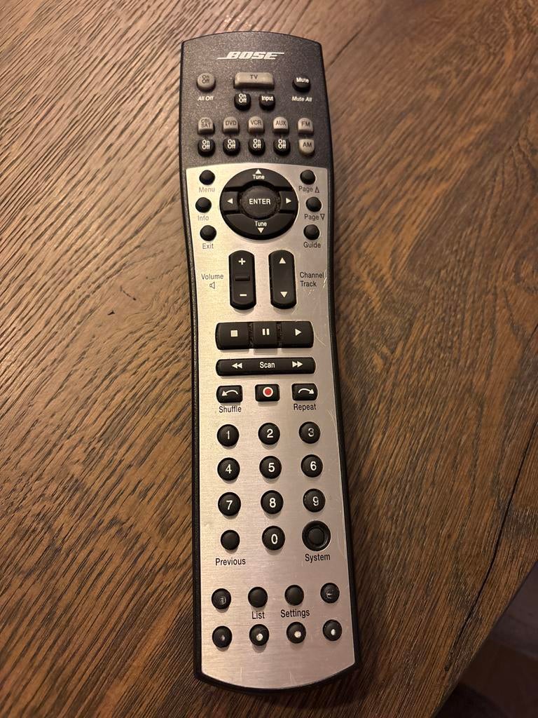 Bose Afstandsbediening, Audio, Tv en Foto, Afstandsbedieningen, Ophalen of Verzenden, Gebruikt, Universeel, Dvd