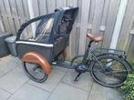 Bakfiets elektrisch, Fietsen en Brommers, Ophalen, Zo goed als nieuw, 4 kinderen of meer, Huif