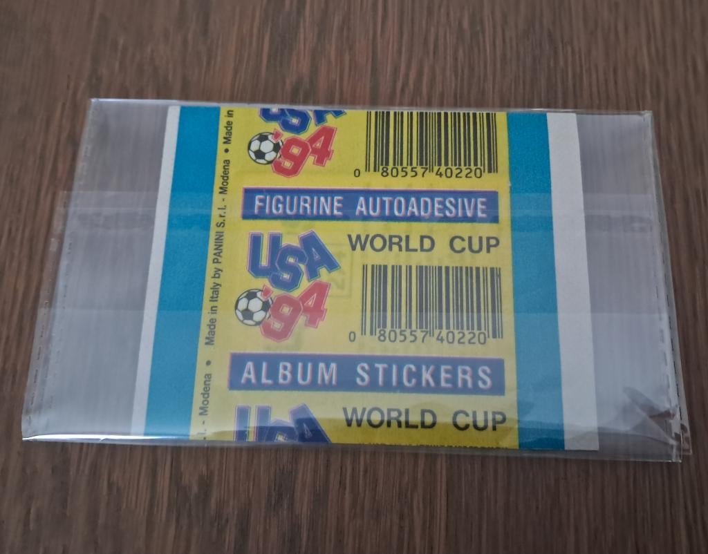 Panini WK USA 94 zakje packet versie Frankrijk France, Ophalen of Verzenden, Nieuw, Sticker