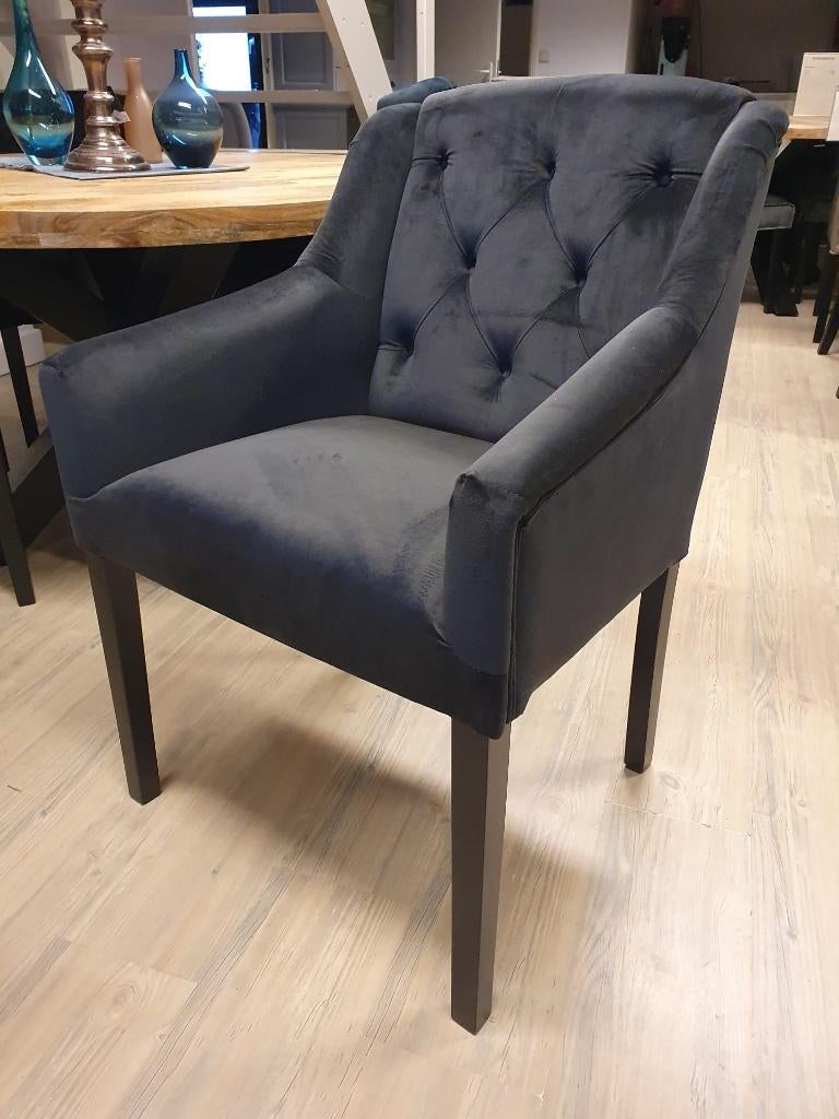 *ACTIE* Landelijke Eetkamerstoel Nikky Stel Zelf Samen, Overige kleuren, Ophalen of Verzenden, Stof, Vijf, Zes of meer stoelen