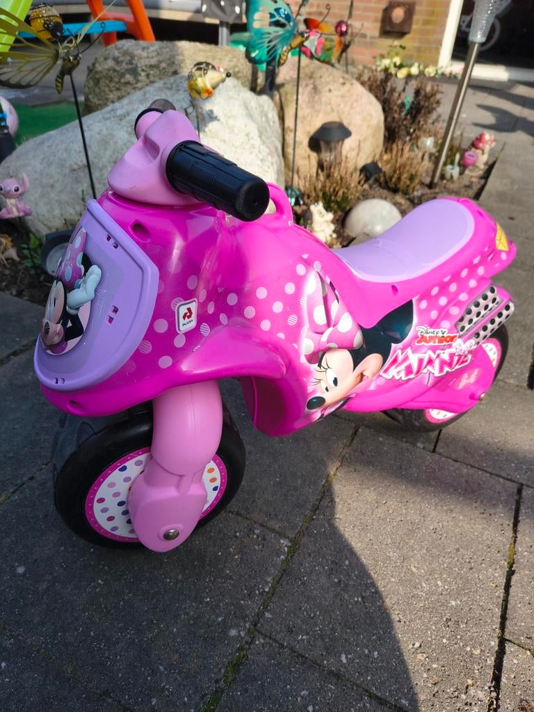 Minnie Mouse motor speelgoed, Ophalen