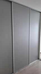 Hangkast en legkast met 4 deuren grijs, Huis en Inrichting, Ophalen of Verzenden, 25 tot 50 cm, 50 tot 100 cm, Minder dan 100 cm