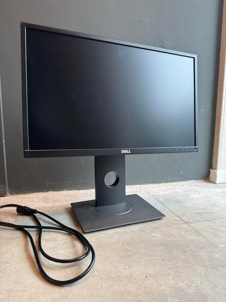 Dell P2217H monitor, Gebruikt, IPS, In hoogte verstelbaar, Full HD