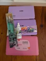 HIMI Gouache Verfset - Basic & Metallic/Neon met Kwasten, Ophalen of Verzenden, Nieuw, Waterverf