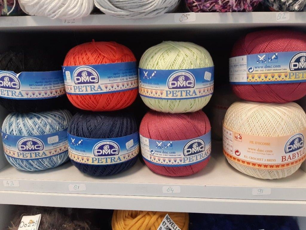 Haakgaren DMC PETRA 3,25 per bol, Ophalen of Verzenden, Nieuw, Haken, Patroon of Boek