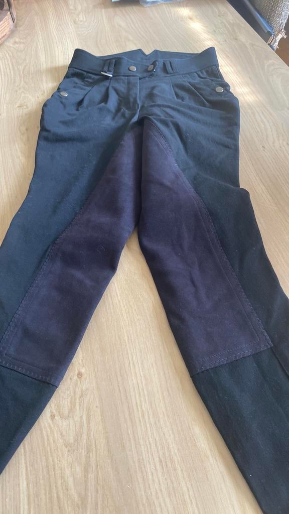 Paardrij broek, Zwart, Nieuw, Ophalen of Verzenden, Maat 36 (S)