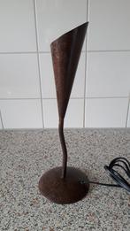 Tafellamp fakkel, Ophalen, Zo goed als nieuw, Metaal, Minder dan 50 cm