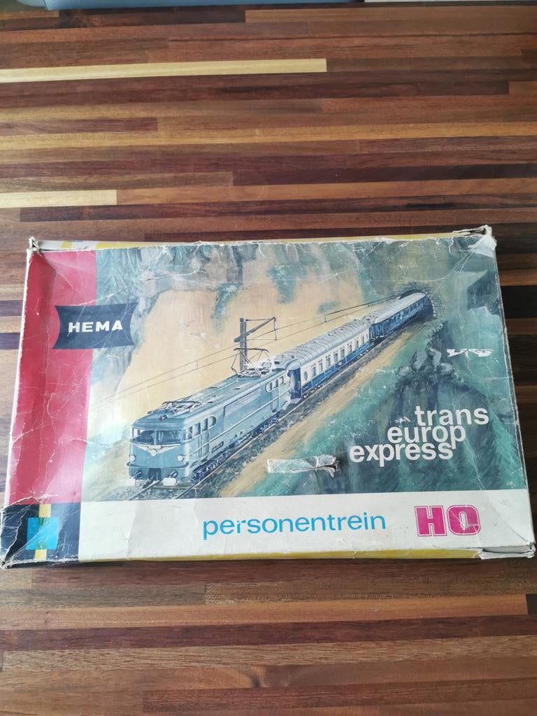 Hema treinenset jaren 70 HO Lima, Ophalen, Gelijkstroom, Lima, Gebruikt