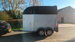 1,5 paards trailer aluminium met zadelkamer Humbaur, Ophalen, Zo goed als nieuw