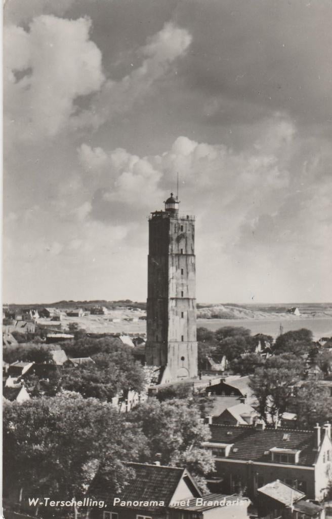 terschelling- brandaris, Ophalen of Verzenden, 1960 tot 1980, Waddeneilanden