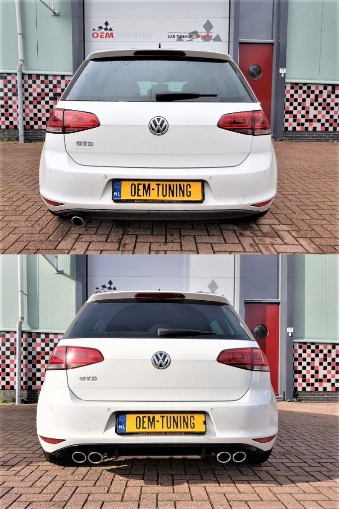 Golf 7 Diffuser R‑Look 12‑17 Hoogglans Zwart, Ophalen of Verzenden