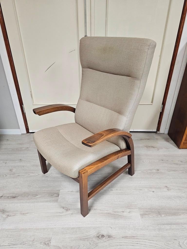 Vintage Farstrup Cantate relaxfauteuil voor €50,-, Ophalen, Gebruikt, 75 tot 100 cm, Nvt