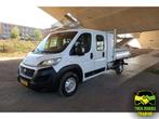 Fiat Ducato 35H 2.3 MJ L4H1 DC KIPPER Pick-Up (bj 2018), Auto's, Fiat, Voorwielaandrijving, Gebruikt, 7 stoelen, Wit