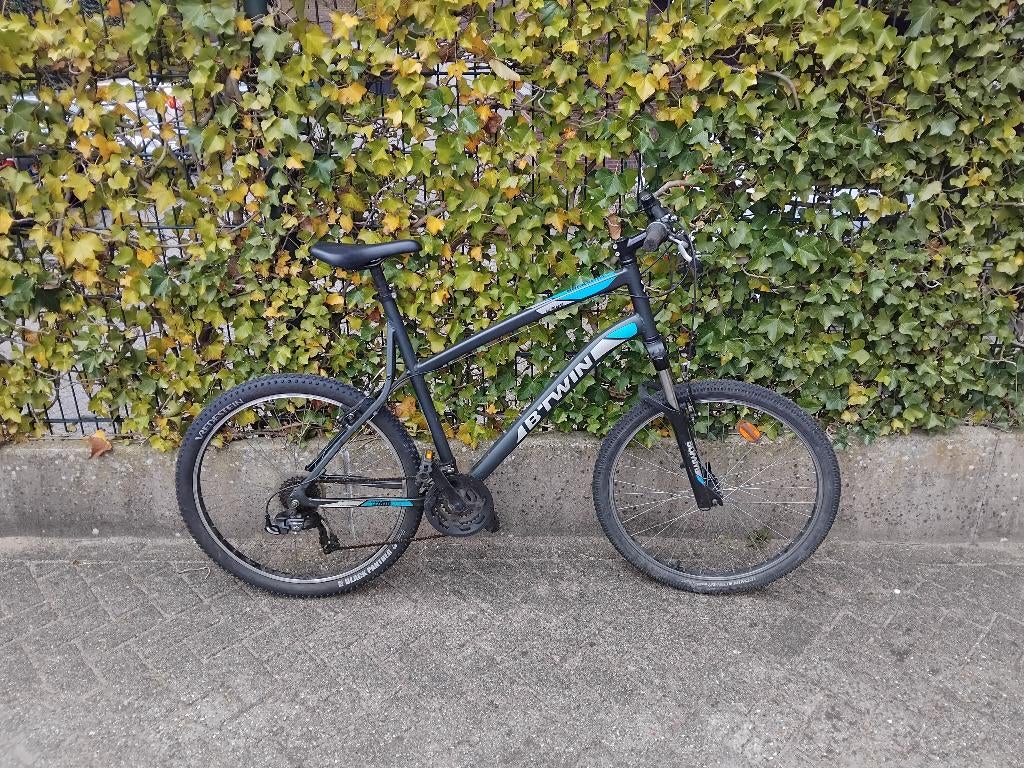 Btwin Rockrider 350 mountainbike., Fietsen en Brommers, Fietsen | Mountainbikes en ATB, Minder dan 45 cm, Ophalen, Gebruikt, Overige merken